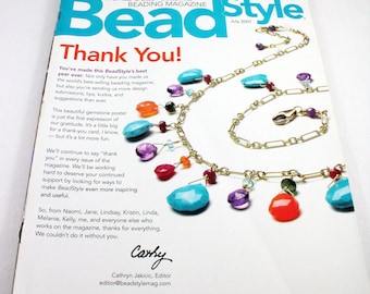 Bead Style magazine - beading, jewelry making, patterns, instructions and inspiration
