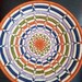 12"African basket made in Uganda