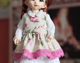 Vintage outfit for LittleFee 1/6 yosd bjd dolls