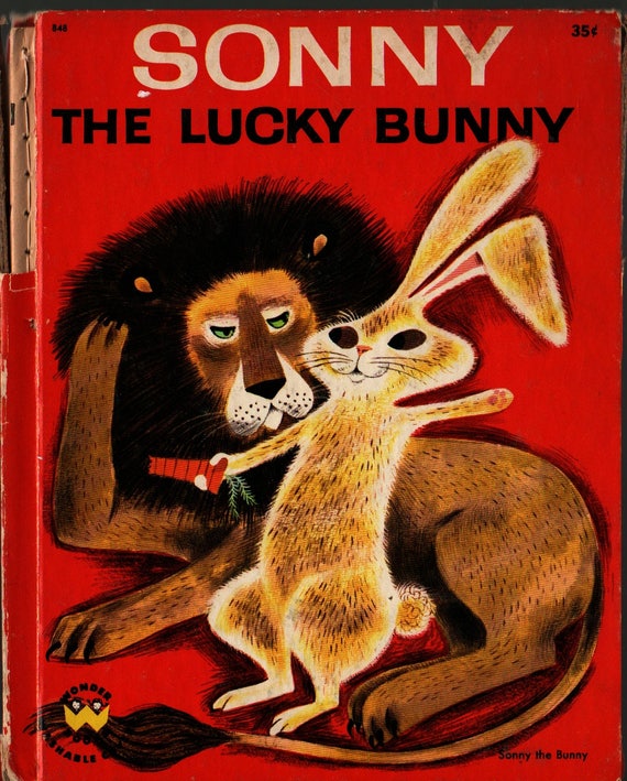 Sonny The Lucky Bunny + Marcia Martin + Art Seiden + 1976 + Vintage Kids Book