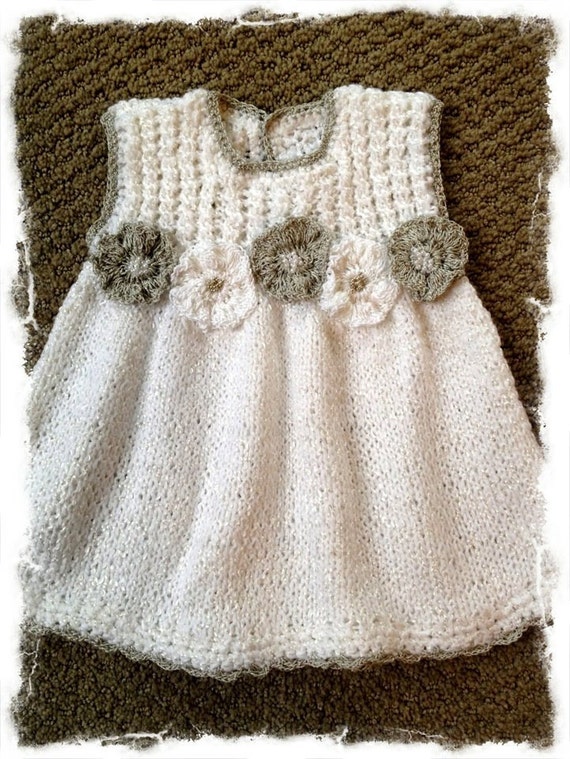baby girl knitted dress
