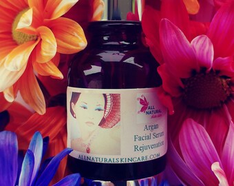 100% Organic Argan Oil Rejuvenating Facial Serum