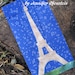L'amour sous la Tour Eiffel - a paper pieced pattern