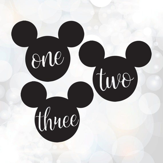 Download Birthday SVG cut files Mickey Mouse svg 1st 2nd 3rd