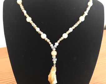 Citrine Crystal Necklace
