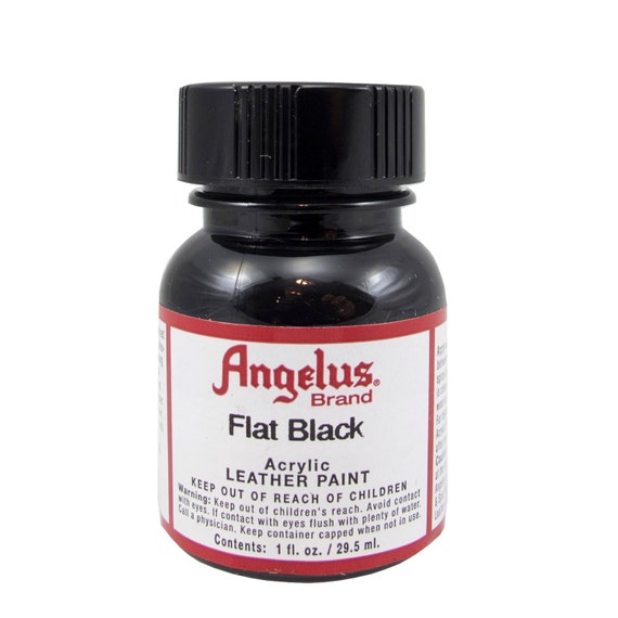 black angelus leather paint