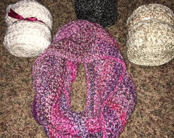 Crocheted Infinity Scarf