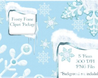 Winter Clipart, Winter Wonderland Clip Art, Christmas clipart