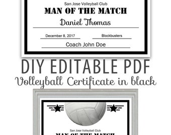 piano recital certificate template