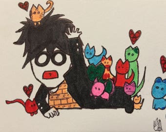Artist trading card