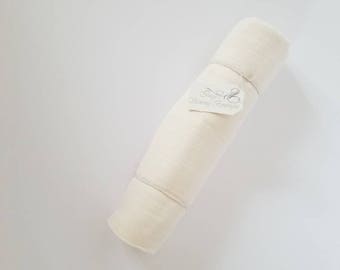 Muslin Swaddle blanket. Ivory blanket. Double gauze blanket. X-large blanket