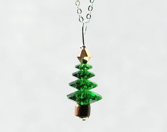 Christmas Tree Necklace