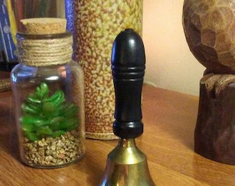 Vintage Brass Bell/ Altar Bell/ Meditation Bell
