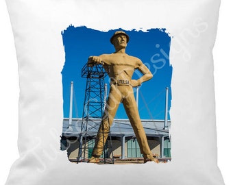 Tulsa Driller Pillow Cover