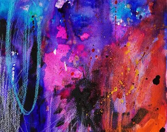 Abstract Painting Abstract Landscape Abstract Drawing Abstract Fine Art Abstract Wall Art Home Decor - Céline Marcoz - Original Painting