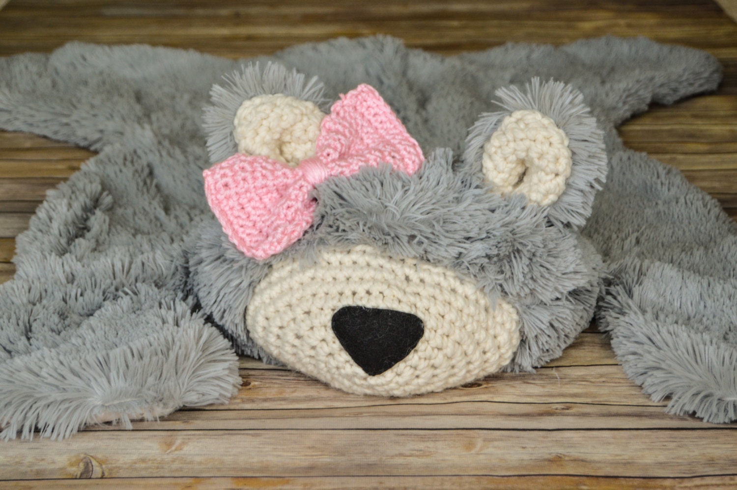 Nursery Rug Super Soft Bear Rug Plush rug