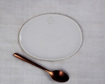 Small dish, SOAP, white porcelain dish dish