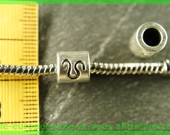 Pearl European N102 Aries sign astologique for bracelet charms