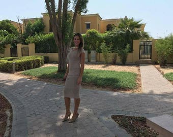 Crochet skirt and blouse,tailor -made