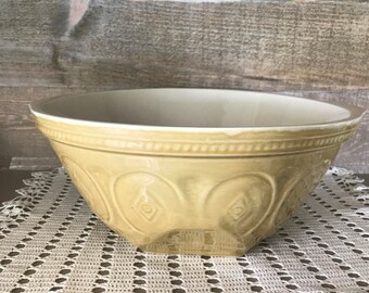 Large Sized Ceramic Mixing Bowl Vintage