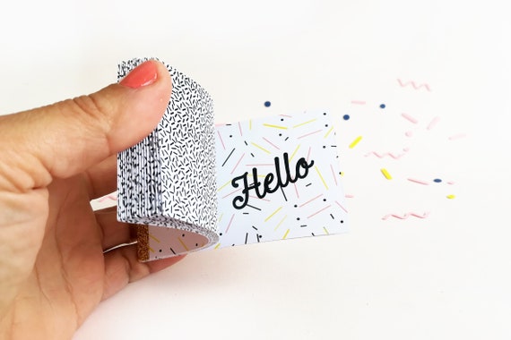Custom Flipbook Paper - Dad to be - Birth announcement - Grandpa granny to be - Big sister big brother to be - uncle auntie to be - Baby