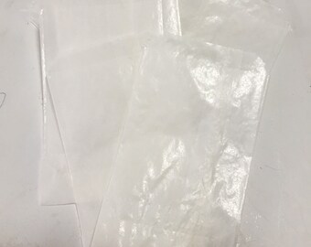 10 2x3.75 inch glassine bags