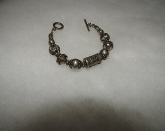 Bali Silver Beads Bracelet