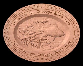 Custom Personalized Cribbage Board