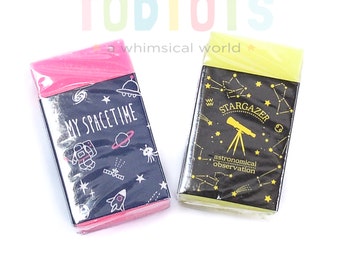 Eraser - Neon Eraser (2pcs) | Eraser | Rubber | School Supplies | Correction