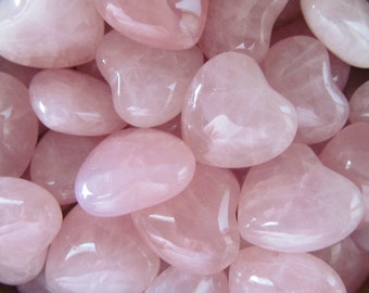 Rose Quartz Heart