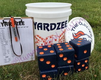 Yardzee, Farkle, Lawn Dice, Yard Game, Yard dice, Lawn Game, Christmas gift, Outdoor Wedding, family game, outdoor game, Family fun, Team