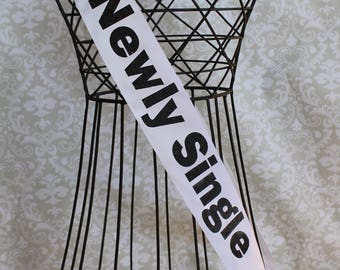 Newly Single Sash