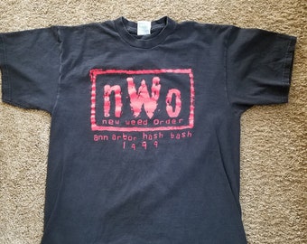 WWE NWO New Weed/ World Order 1999 t shirt