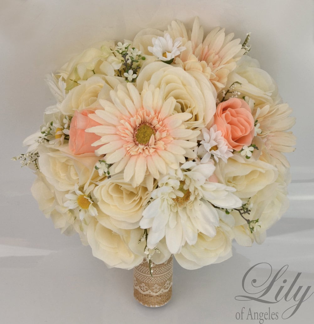 Wedding Bouquet Bridal Bridesmaid Silk Wedding Bouquet Bridal Bridesmaid Silk