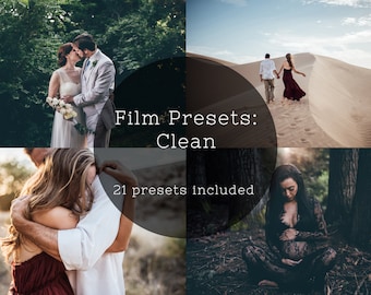 Film Presets: Clean & Matte Lightroom Presets