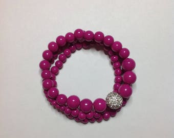VIOLET RED BRACELET