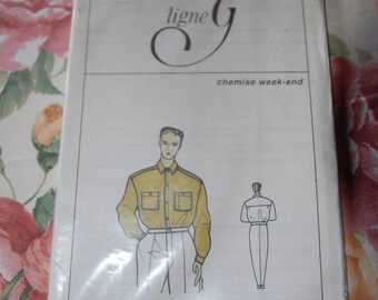 Pattern shirt size 38 to 42