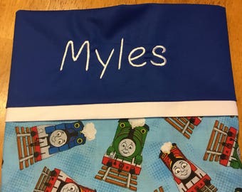 thomas the tank engine pillow case