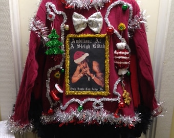 custom photo transfer your photo to light up tacky ugly christmas sweater priority mail shipping - Homemade Tacky Christmas Sweaters custom photo transfer your photo to light up tacky ugly christmas sweater priority mail shipping - Homemade Tacky Christmas Sweaters
