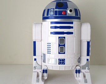 Star Wars R2D2 Action Figure Carrying Case, R2-D2 Star Wars Toy Case Gift for Kids, Vintage Star Wars Droid Playset Display