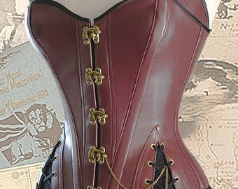 Corset motif, patron de couture Steampunk, Costume Pirate, tutoriel Corset Steampunk, gothique, GN, MEDIUM, papier patron de couture,