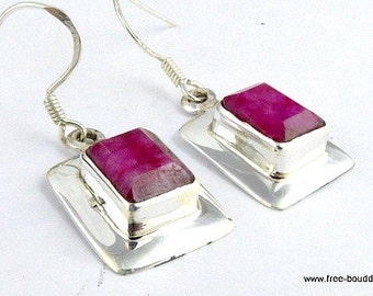 JEWELS in Ruby, ruby earrings Ruby Earrings, Ruby jewelry, natural gemstone jewelry, mb9.1