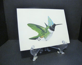 Hummingbird Art-Card (right facing)