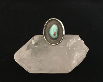 Cripple Creek Turquoise Ring + Bandana Slide