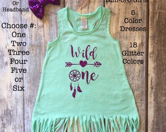 Wild One Shirt, first birthday Dress, first birthday outfit, 1st birthday, cake smash outfit, girls birthday shirt, one shirt, Beach Dresses