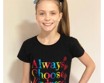 Always Choose Kindness - Charity fundraiser t-shirt #helpameliamartin