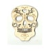 Skull - Engraved Laser Cut Out Unfinished Wood Shape Craft Supply SKL11