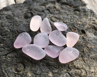 Purple & Pink Sea Glass Pieces