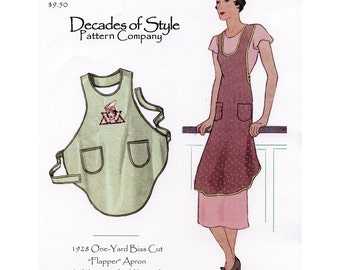 Decades of Style || 1928 Flapper Apron