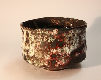 Traditional Japanese tea ceremony bowl, matcha chawan